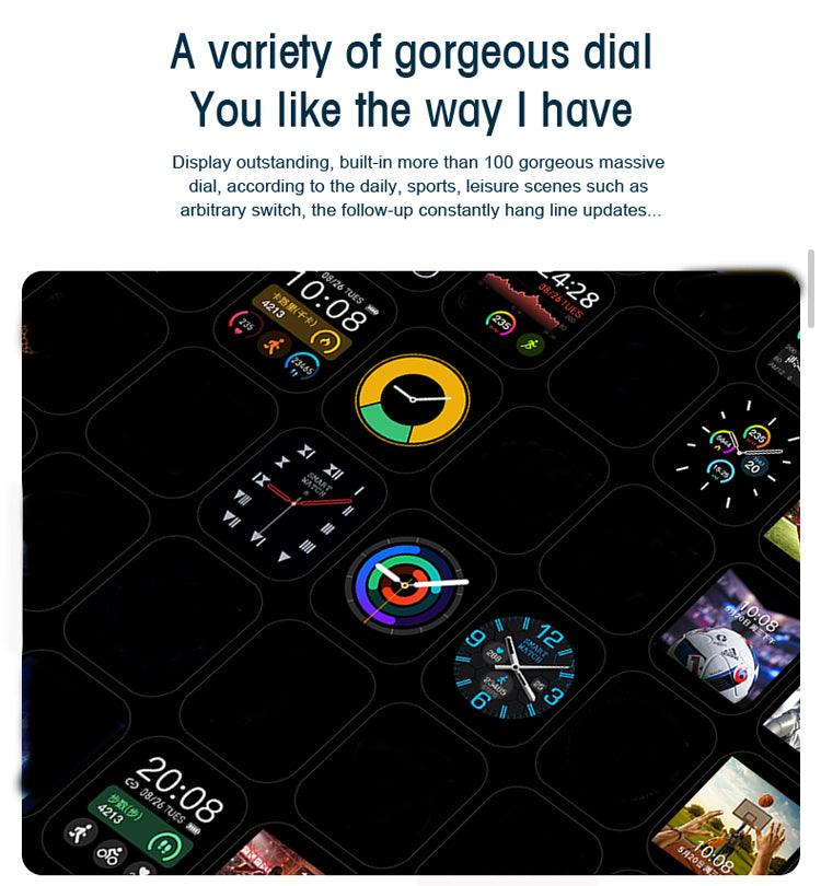 Smart Watch Bluetooth Heart Rate BP Fitness Tracker For iOS Android B-SPIN PTY LTD