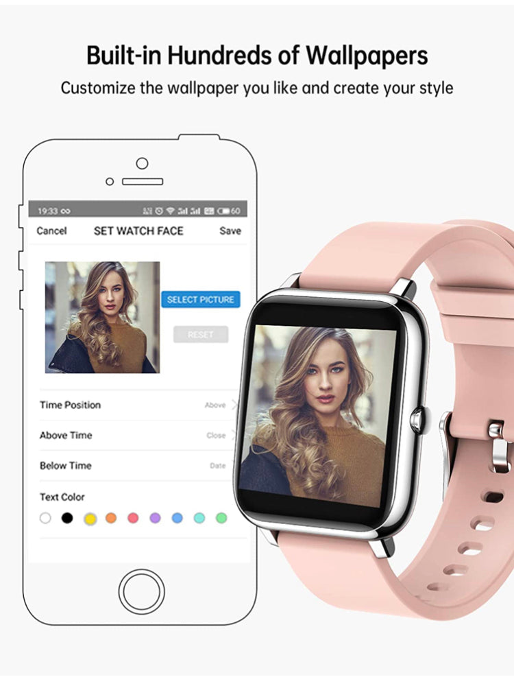 Smart Watch Bluetooth Heart Rate BP  Fitness Tracker For iOS Android B-SPIN PTY LTD