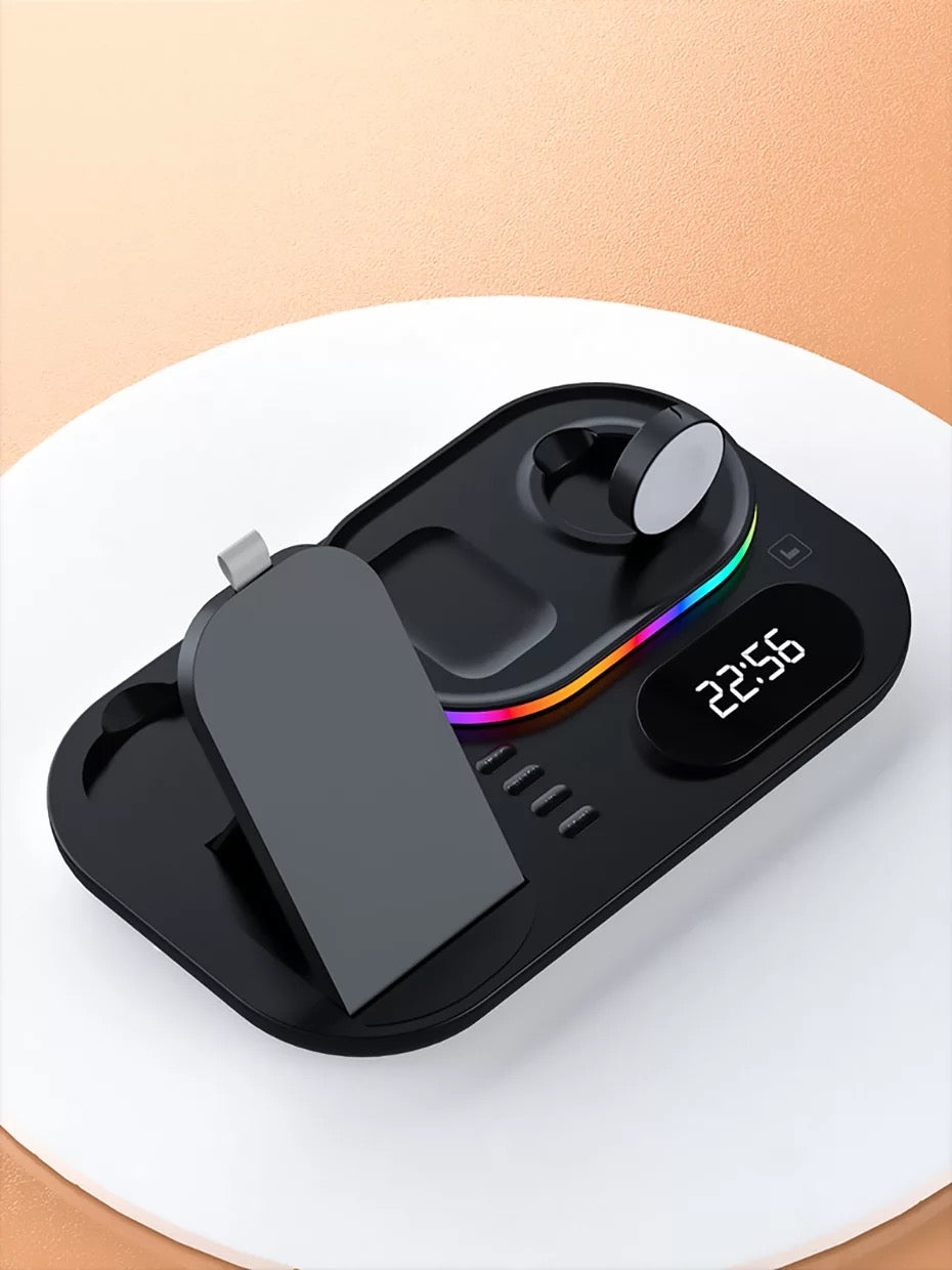 4 in 1 Wireless Fast Charger Dock Charging Station 30W   For iphone 14 13 Samsung B-SPIN PTY LTD