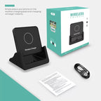 Wireless  Charging Station 15W Fast Stand Dock  Cradle for iPhone Samsung Huawei B-SPIN PTY LTD