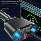 Car Charger Cigarette Lighter Double Power Adapter Socket Splitter B-SPIN PTY LTD
