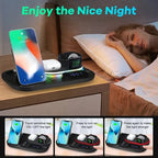4 in 1 Wireless Fast Charger Dock Charging Station 30W   For iphone 14 13 Samsung B-SPIN PTY LTD