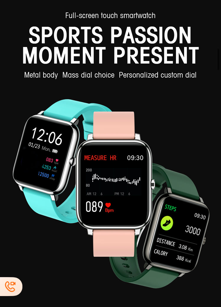 Smart Watch Bluetooth Heart Rate BP Fitness Tracker For iOS Android B-SPIN PTY LTD