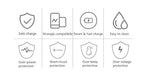 Wireless Charging Stand 15W 3 in 1 Wireless Charger Dock Station B-SPIN PTY LTD