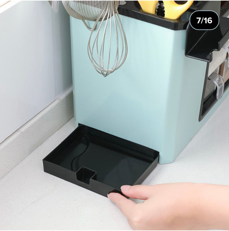 Multifunctional Spice Box Rack Seasoning Bottle Storage Box B-SPIN PTY LTD