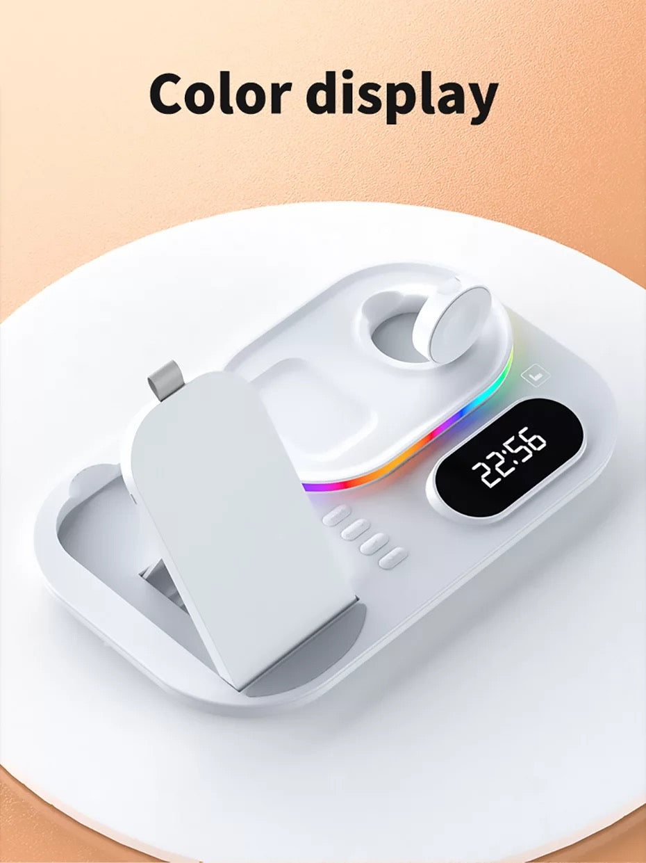 4 in 1 Wireless Fast Charger Dock Charging Station 30W   For iphone 14 13 Samsung B-SPIN PTY LTD