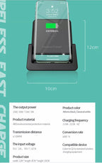 Wireless  Charging Station 15W Fast Stand Dock  Cradle for iPhone Samsung Huawei B-SPIN PTY LTD