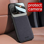 Luxury Protective Hybrid PU Leather Luxury Phone Case Samsung S10 S20 S21 Ultra Plus
