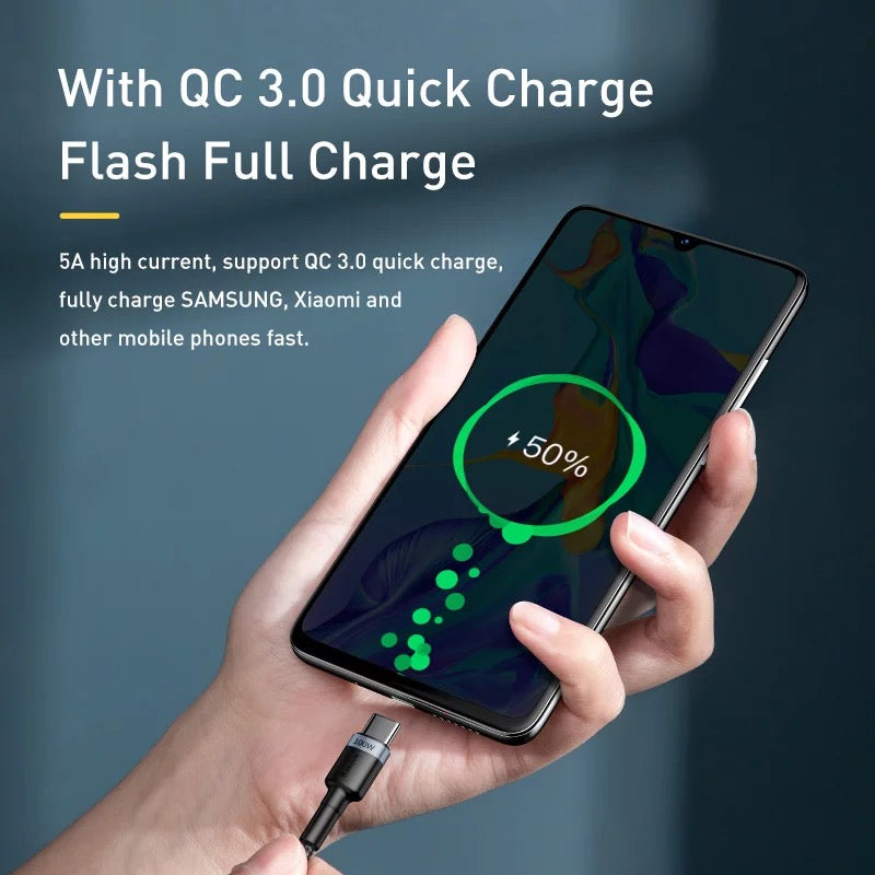 eLough 100W Type C to C Cable Fast Charging Charger Android  Samsung B-SPIN PTY LTD
