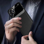 Protective Slim PU Leather Shockproof mobile Case For iPhone