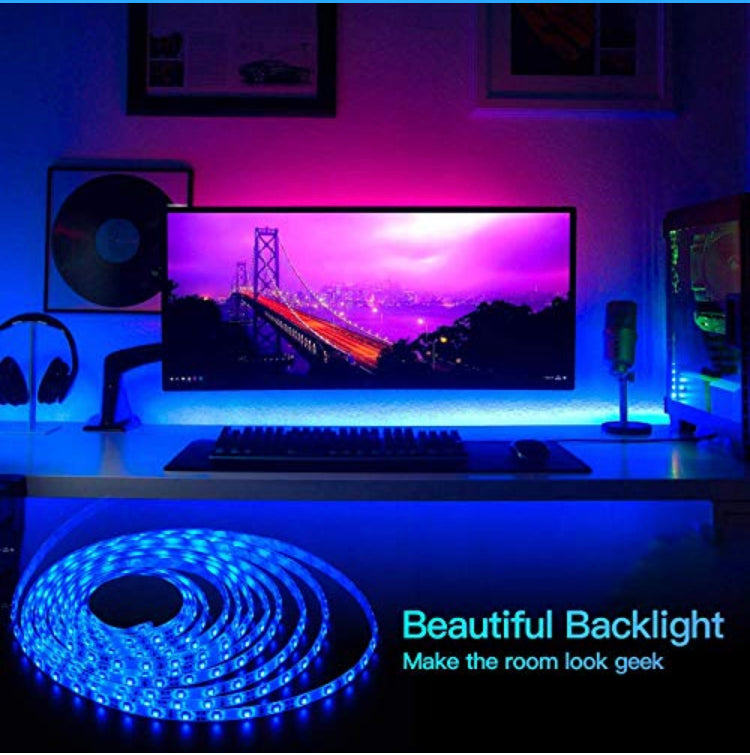 Smart Wifi LED Strip Lights Waterproof Alexa Echos Google Home B-SPIN PTY LTD