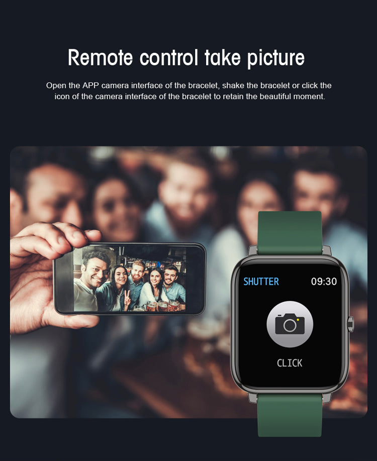 Smart Watch Bluetooth Heart Rate BP Fitness Tracker For iOS Android B-SPIN PTY LTD