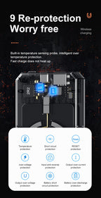 Wireless Power Bank Fast Charger Magnetic  For iPhone Magsafe 14 13 12 pro 10000mAh B-SPIN PTY LTD