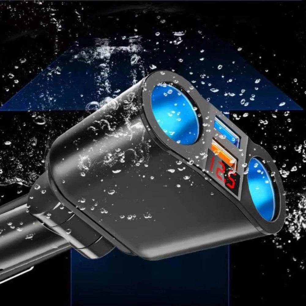 Car Charger Cigarette Lighter Double Power Adapter Socket Splitter B-SPIN PTY LTD