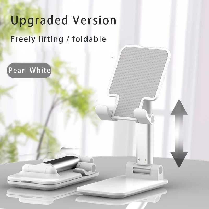 Adjustable Folding Desk Desktop Cell Phone Stand Mount Holder For iPhone & Tablet