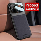 Luxury Protective Hybrid PU Leather Luxury Phone Case Samsung S10 S20 S21 Ultra Plus