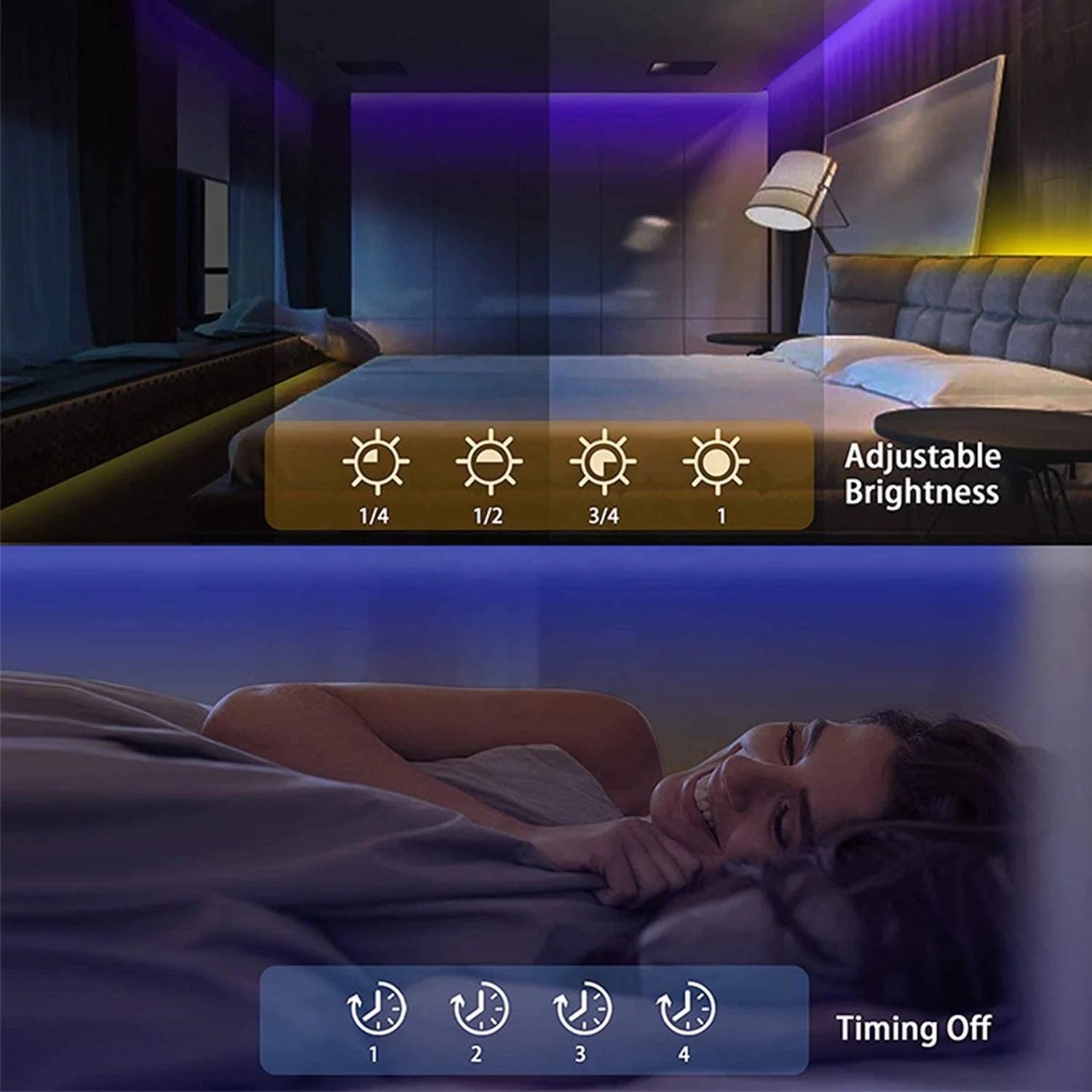 Smart Wifi LED  Strip Lights Waterproof Alexa Echos Google Home B-SPIN PTY LTD