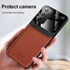 Luxury Protective Hybrid PU Leather Luxury Phone Case Samsung S10 S20 S21 Ultra Plus
