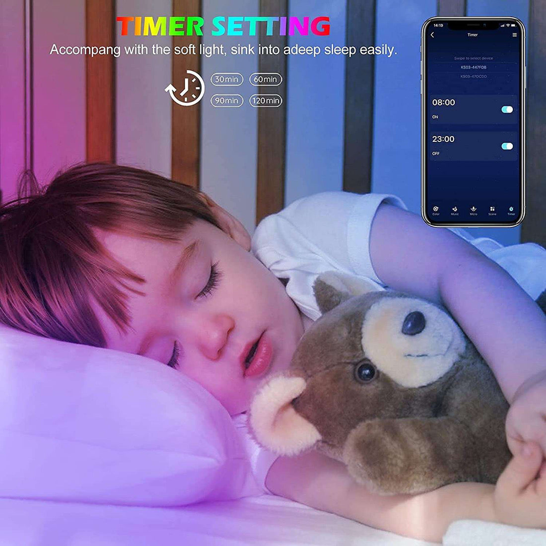 Smart Wifi LED  Strip Lights Waterproof Alexa Echos Google Home B-SPIN PTY LTD
