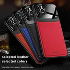 Protective Slim PU Leather Shockproof mobile Case For iPhone