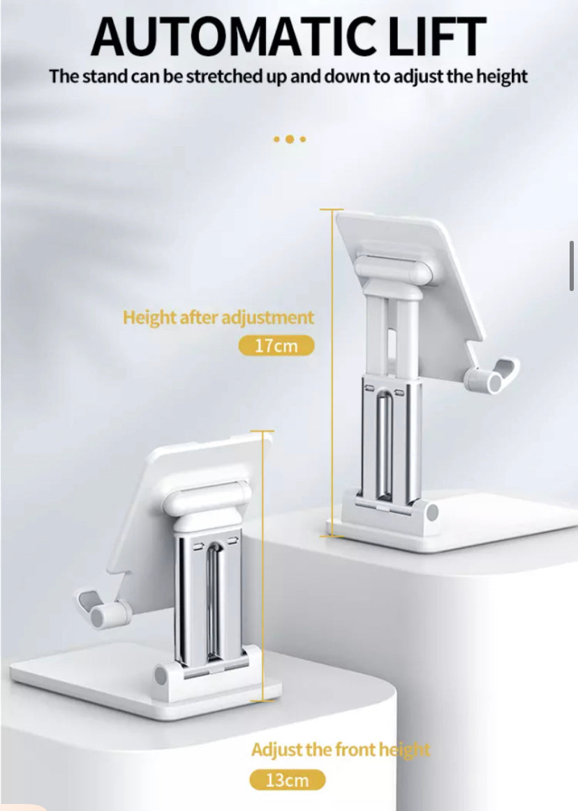 Universal Portable Desktop Adjustable Foldable Tablet Phone Holder Stand Mount B-SPIN PTY LTD