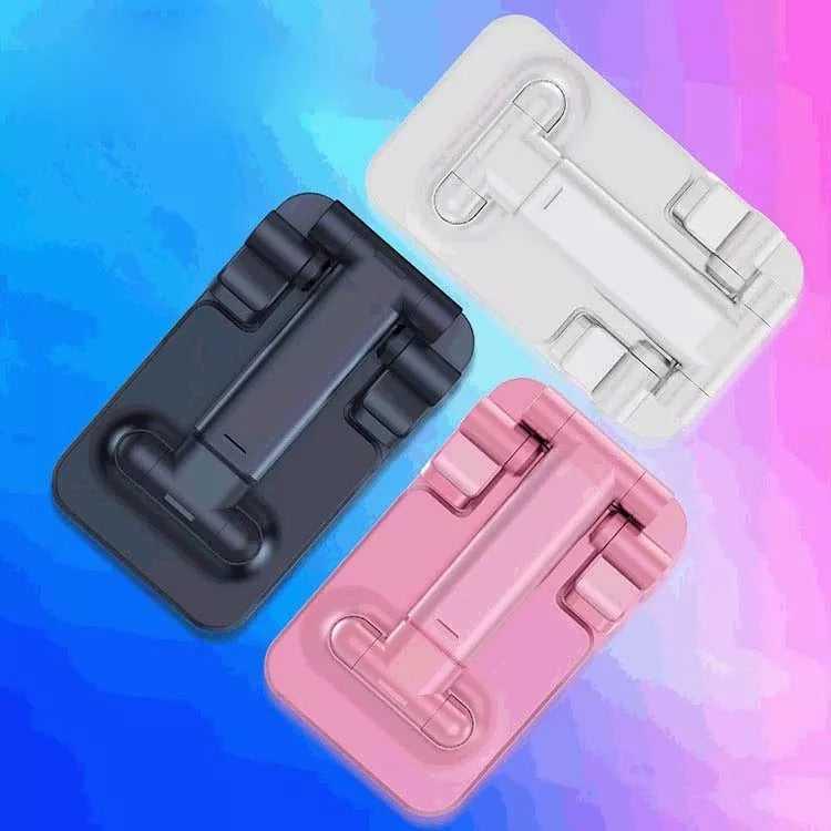Adjustable Folding Desk Desktop Cell Phone Stand Mount Holder For iPhone & Tablet