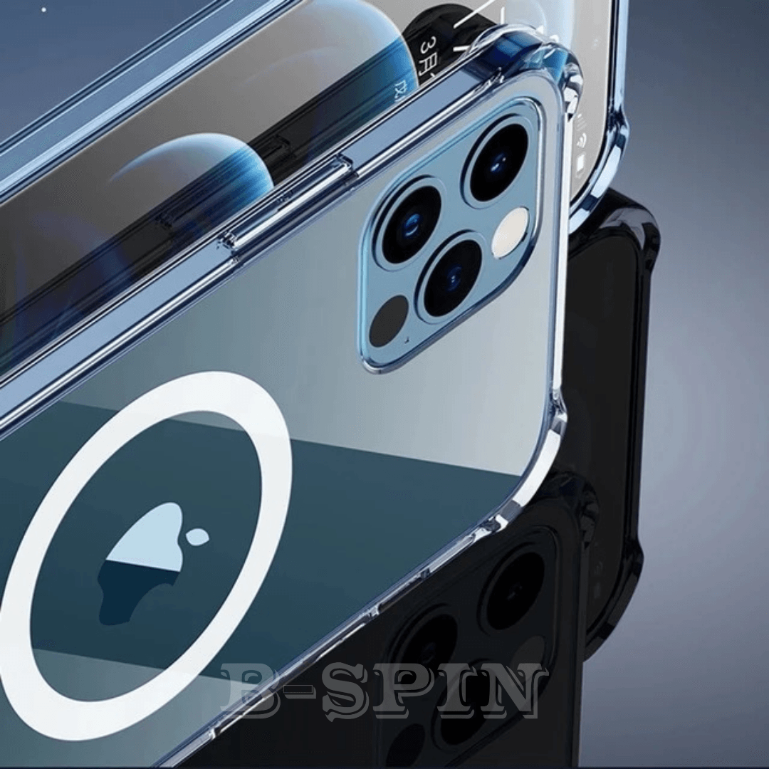 MagSafe Shockproof Magnetic Transparent Case Cover For iPhone  Series B-SPIN PTY LTD