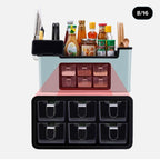 Multifunctional Spice Box Rack Seasoning Bottle Storage Box B-SPIN PTY LTD