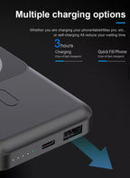 Wireless Power Bank Fast Charger Magnetic  For iPhone Magsafe 14 13 12 pro 10000mAh B-SPIN PTY LTD
