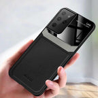Luxury Protective Hybrid PU Leather Luxury Phone Case Samsung S10 S20 S21 Ultra Plus