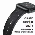 Genuine Leather Silicone Band Strap for Apple iWatch Series  38/45mm B-SPIN PTY LTD
