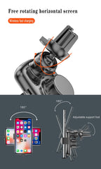 Smart Touch QI Car Charger Mount Air Vent 15W Fast Wireless B-SPIN PTY LTD