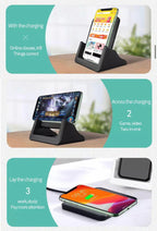 Wireless  Charging Station 15W Fast Stand Dock  Cradle for iPhone Samsung Huawei B-SPIN PTY LTD