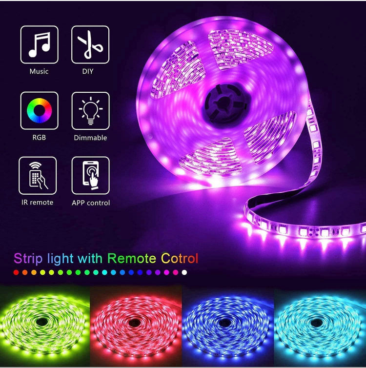 Smart Wifi LED  Strip Lights Waterproof Alexa Echos Google Home B-SPIN PTY LTD