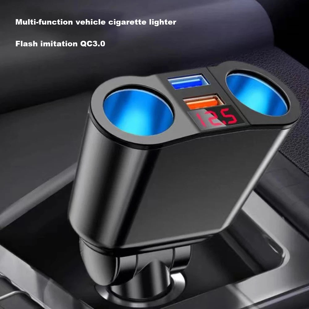 Car Charger Cigarette Lighter Double Power Adapter Socket Splitter B-SPIN PTY LTD