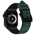Genuine Leather Silicone Band Strap for Apple iWatch Series  38/45mm B-SPIN PTY LTD