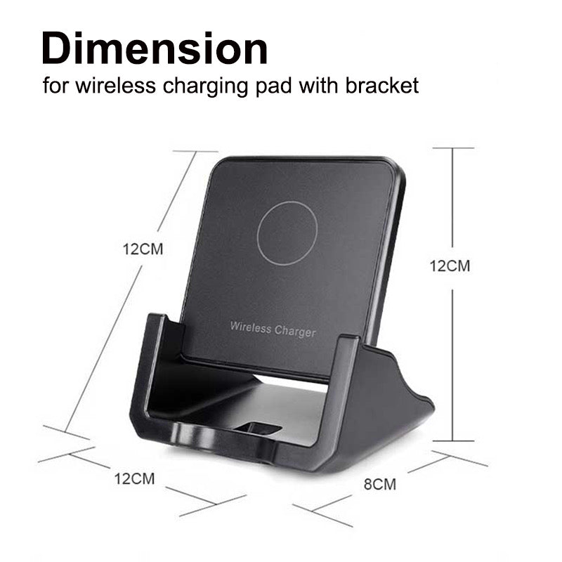 Wireless  Charging Station 15W Fast Stand Dock  Cradle for iPhone Samsung Huawei B-SPIN PTY LTD