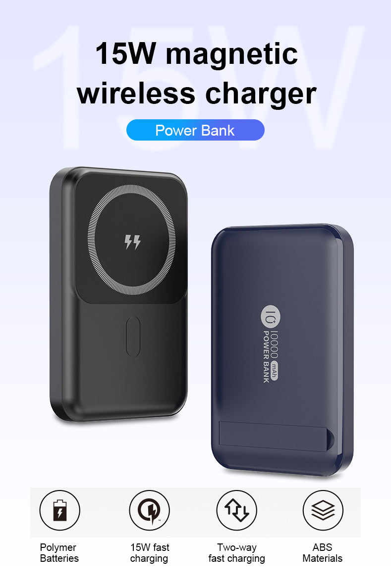 Wireless Power Bank Fast Charger Magnetic  For iPhone Magsafe 14 13 12 pro 10000mAh B-SPIN PTY LTD