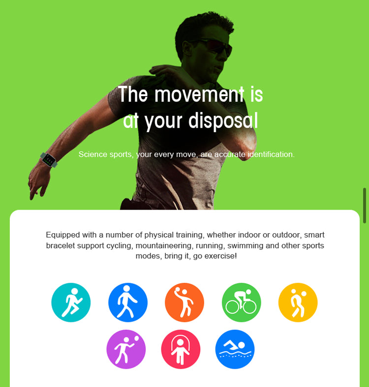 Smart Watch Bluetooth Heart Rate BP  Fitness Tracker For iOS Android B-SPIN PTY LTD