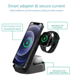Wireless Charging Stand 15W 3 in 1 Wireless Charger Dock Station B-SPIN PTY LTD