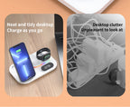 4 in 1 Wireless Fast Charger Dock Charging Station 30W   For iphone 14 13 Samsung B-SPIN PTY LTD