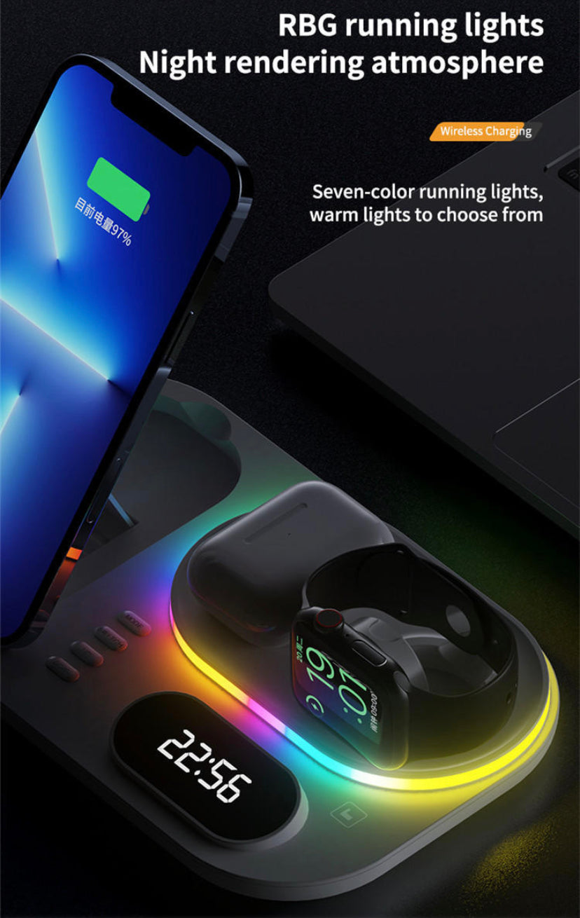4 in 1 Wireless Fast Charger Dock Charging Station 30W   For iphone 14 13 Samsung B-SPIN PTY LTD