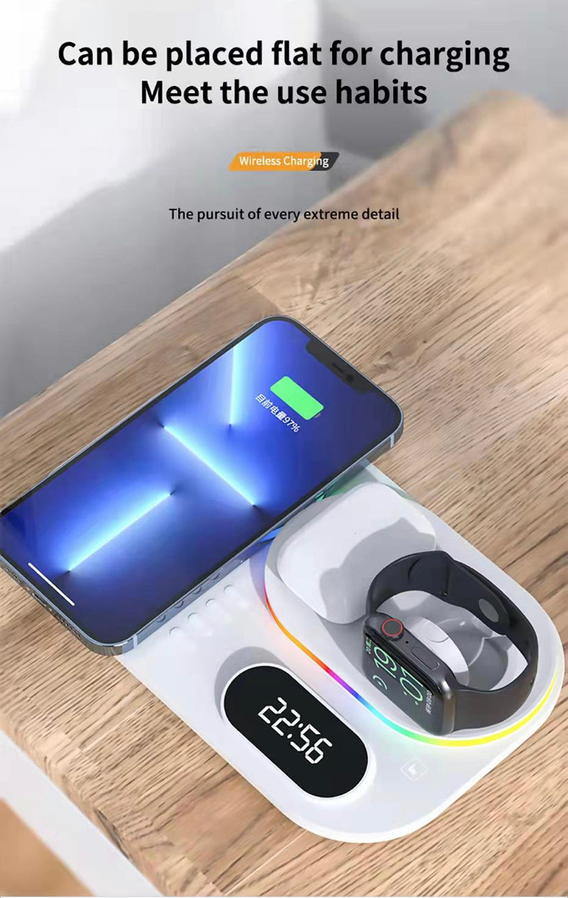 4 in 1 Wireless Fast Charger Dock Charging Station 30W   For iphone 14 13 Samsung B-SPIN PTY LTD