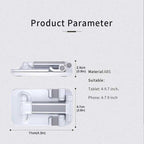 Adjustable Folding Desk Desktop Cell Phone Stand Mount Holder For iPhone & Tablet