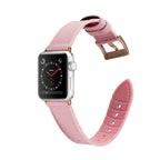 Genuine Leather Silicone Band Strap for Apple iWatch Series  38/45mm B-SPIN PTY LTD
