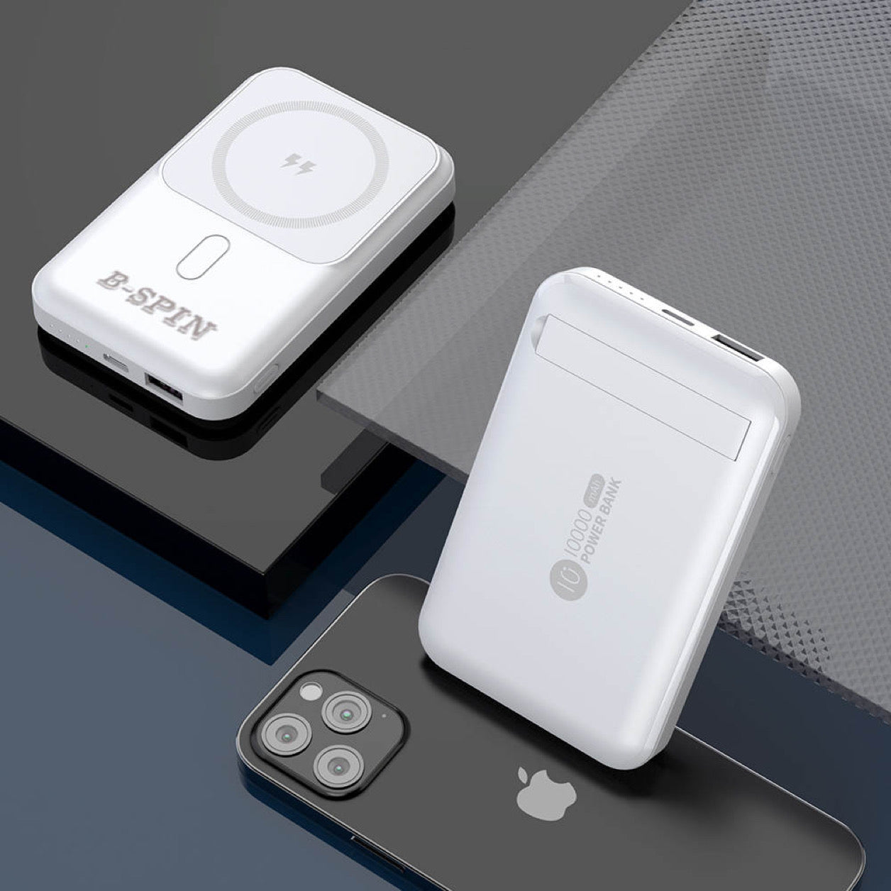 Wireless Power Bank Fast Charger Magnetic  For iPhone Magsafe 14 13 12 pro 10000mAh B-SPIN PTY LTD