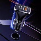 USB Car Charger Socket PD Type C and QC 3.0 Quick Charger B-SPIN PTY LTD