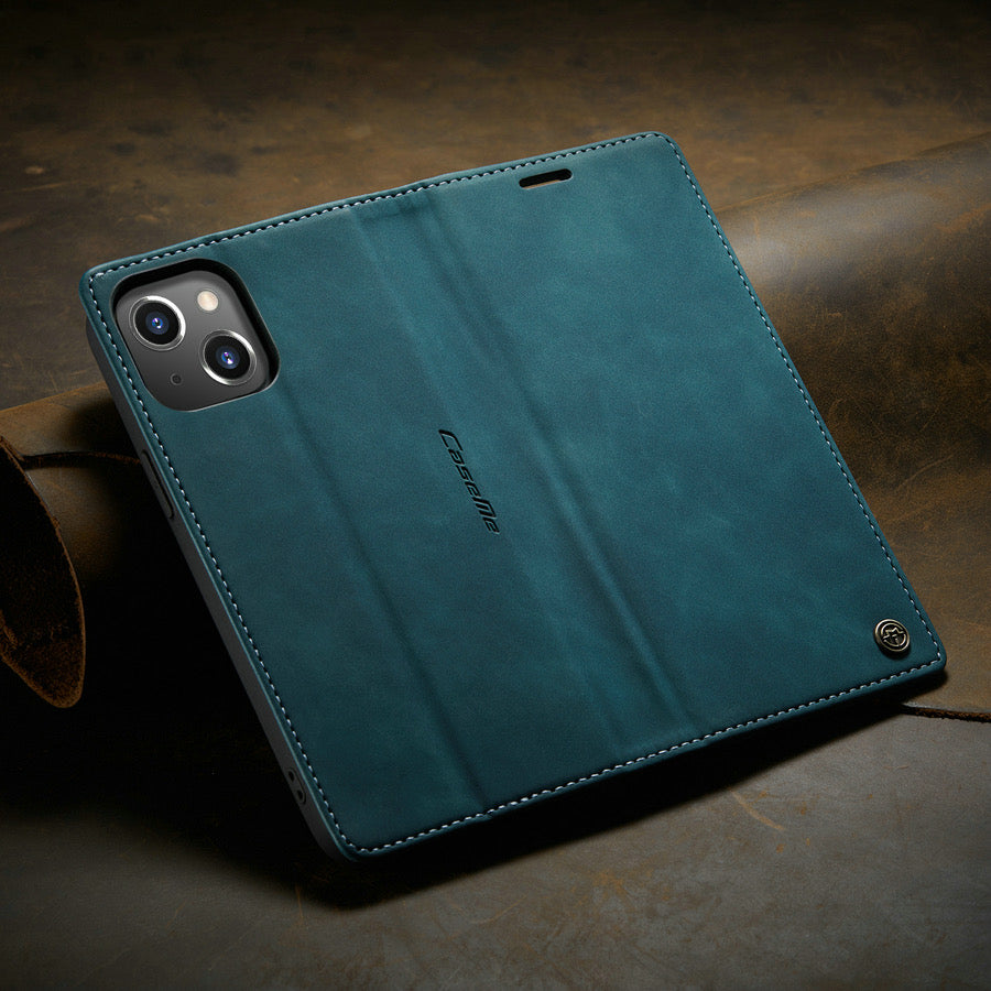Flip Leather Wallet Case Shockproof For Apple iPhone XR 11 12 13 Pro Max Mini B-SPIN PTY LTD