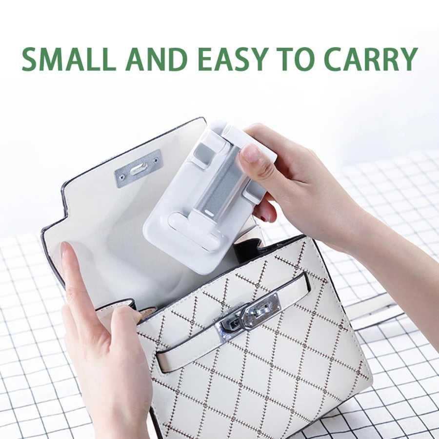 Adjustable Folding Desk Desktop Cell Phone Stand Mount Holder For iPhone & Tablet