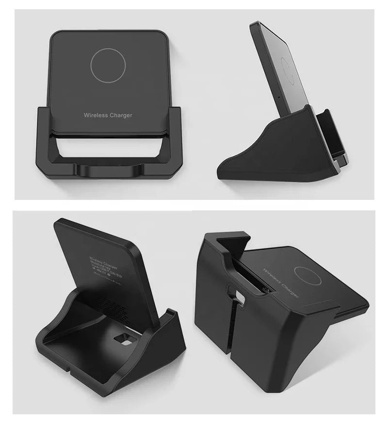 Wireless  Charging Station 15W Fast Stand Dock  Cradle for iPhone Samsung Huawei B-SPIN PTY LTD